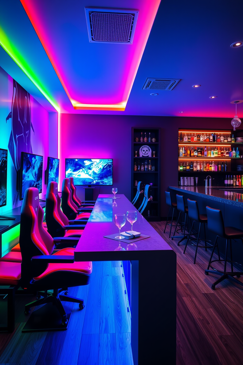 Man Cave Bar Design Ideas 18