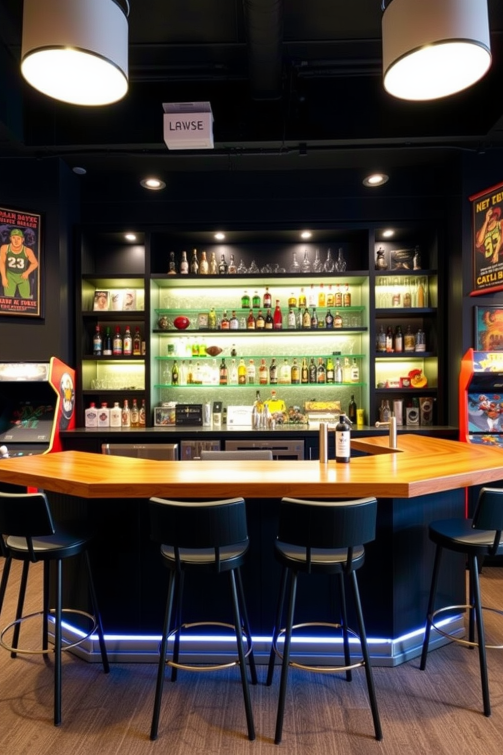 Man Cave Bar Design Ideas 9