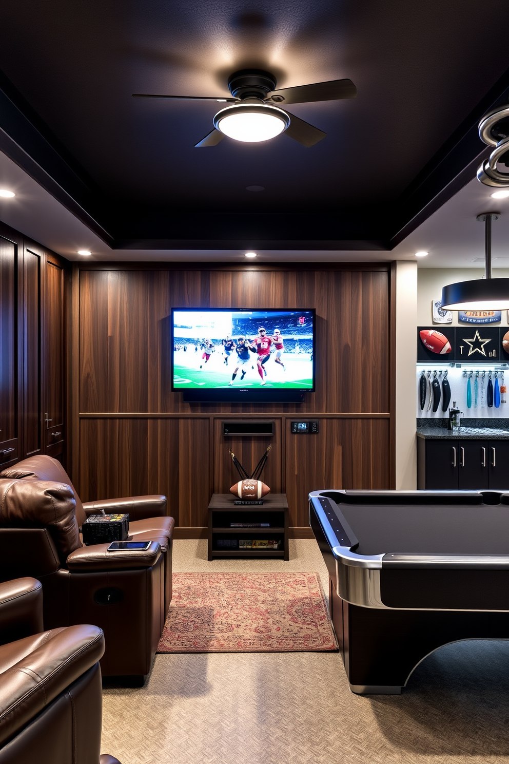 Man Cave Garage Design Ideas 10