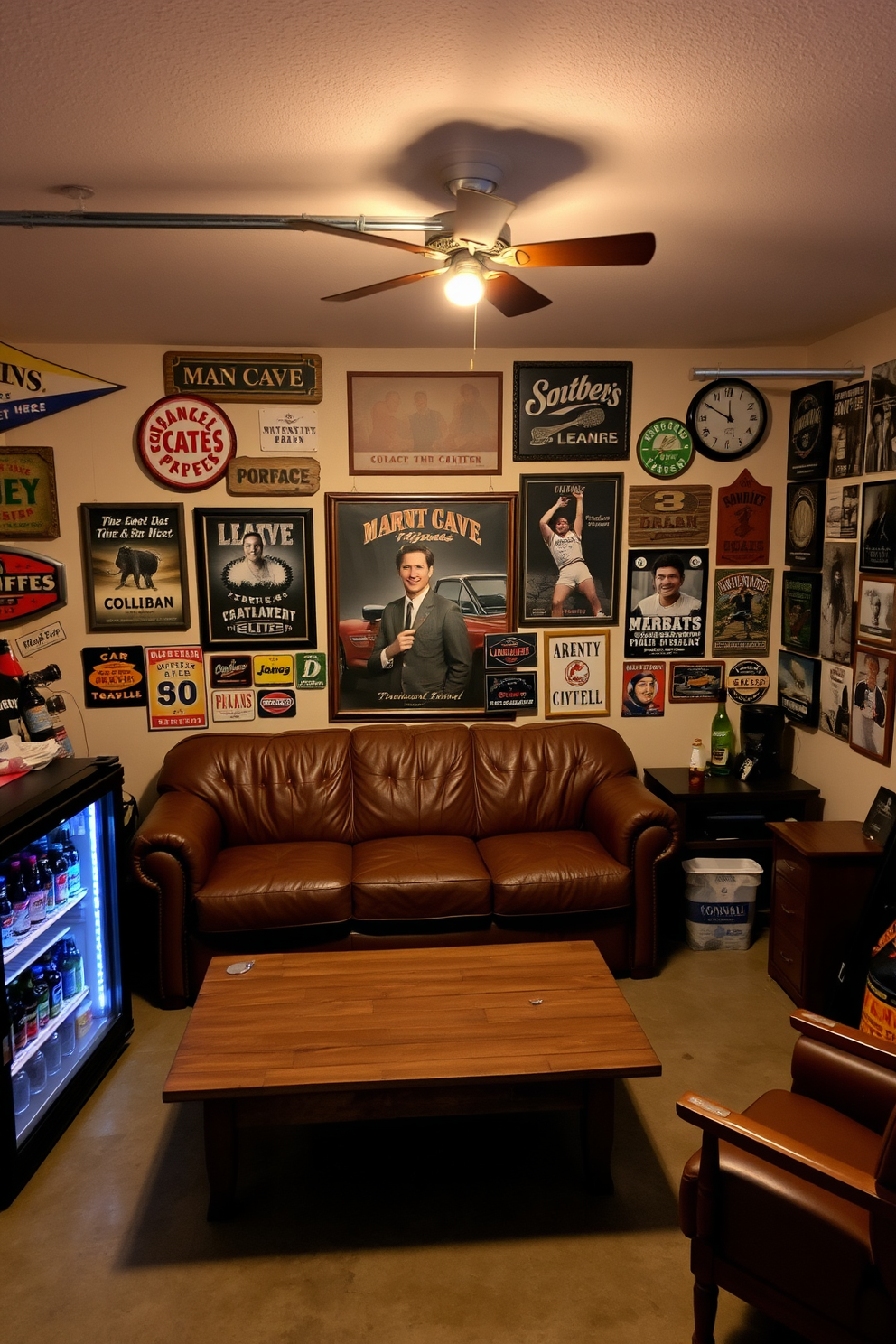 Man Cave Garage Design Ideas 23