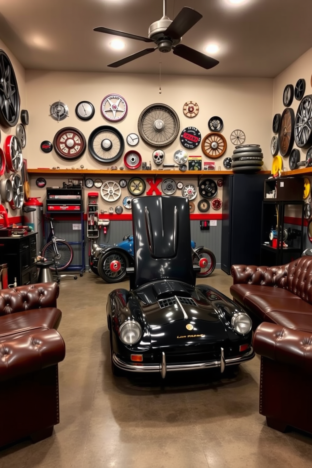 Man Cave Garage Design Ideas 9