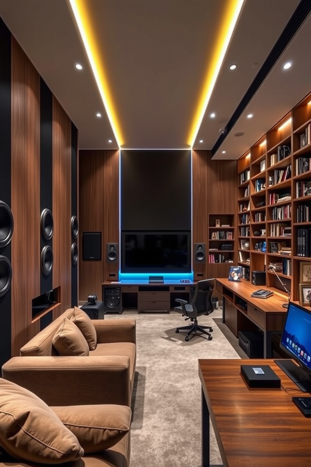 Man Cave Office Design Ideas 21