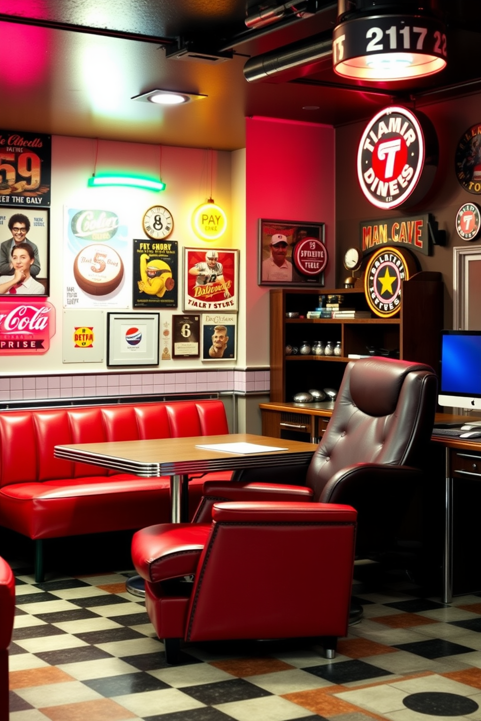 Man Cave Office Design Ideas 30