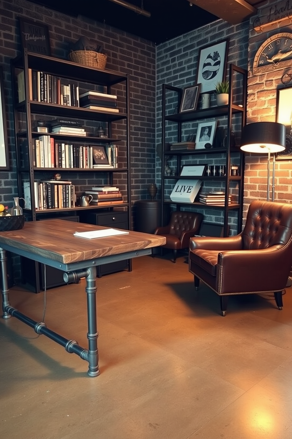 Man Cave Office Design Ideas 4