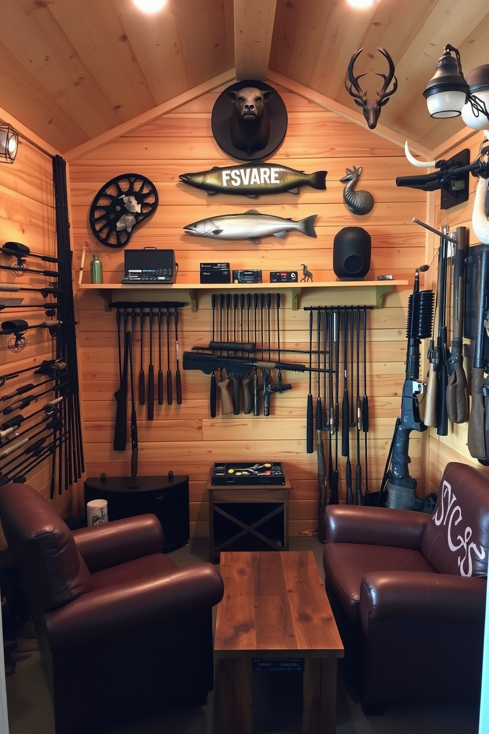 Man Cave Shed Design Ideas 12