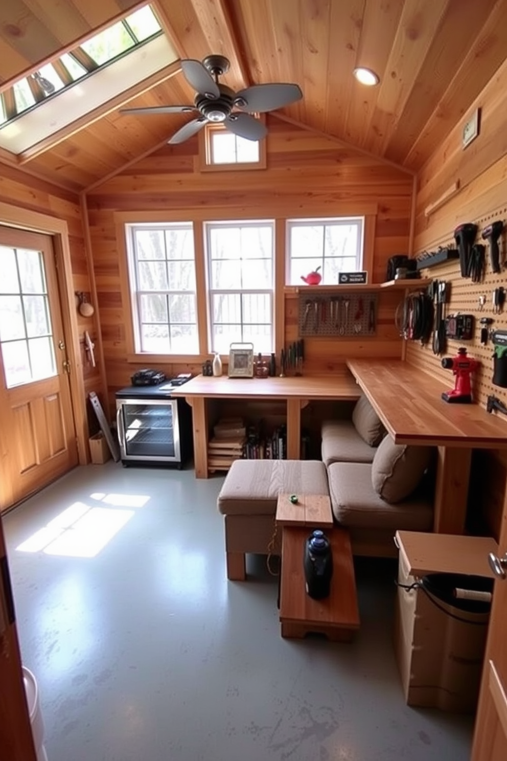 Man Cave Shed Design Ideas 14