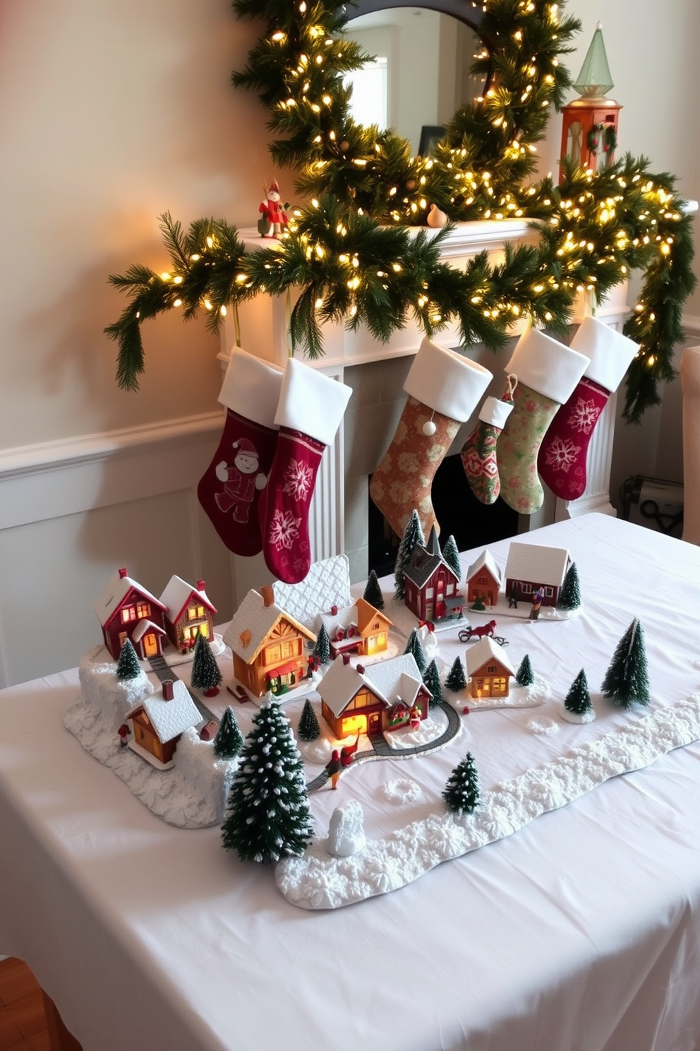 Mantel Christmas Decorating Ideas 11