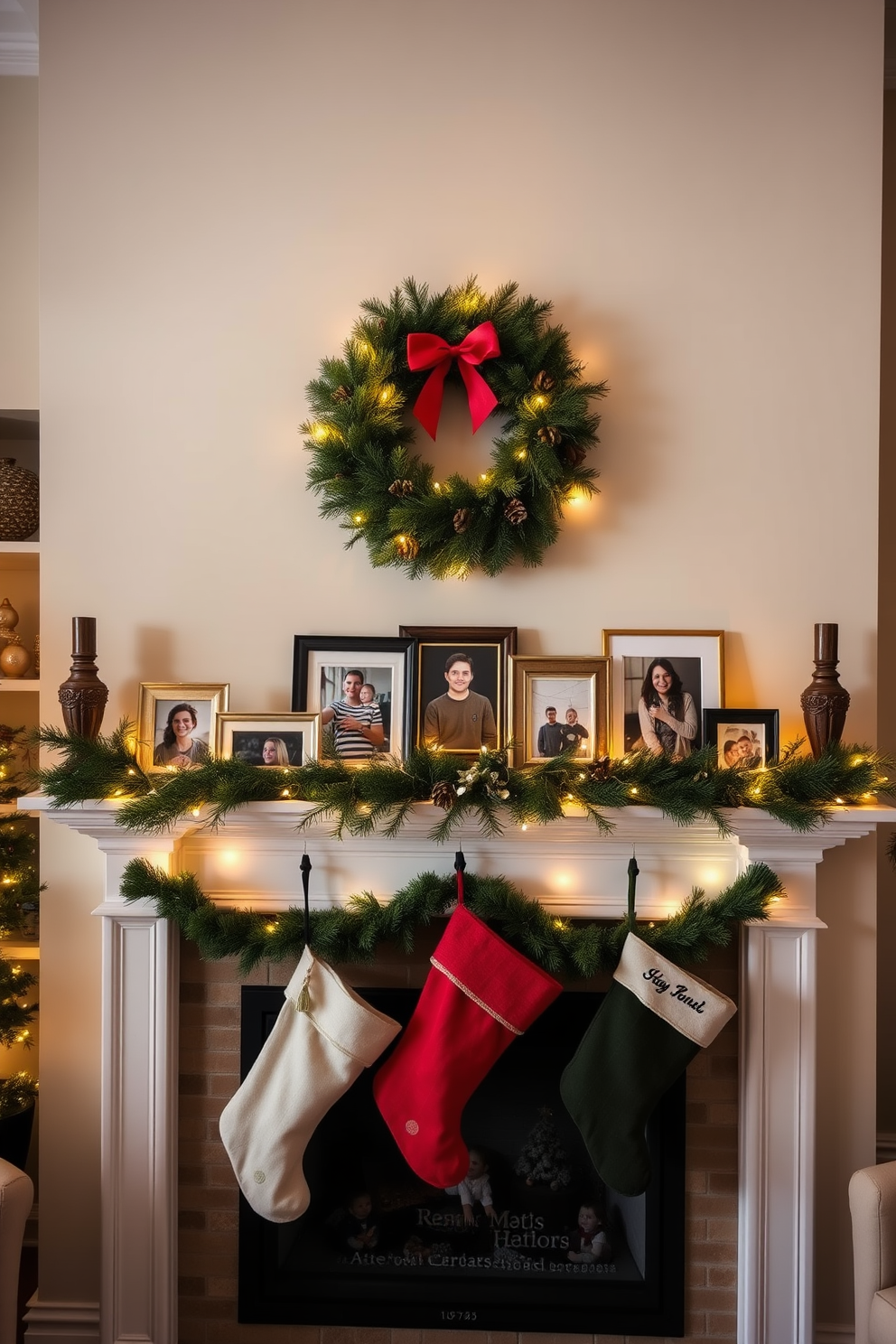 Mantel Christmas Decorating Ideas 14