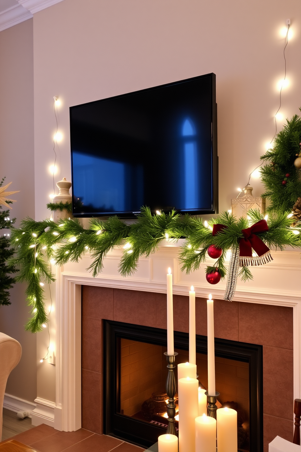 Mantel Christmas Decorating Ideas 18