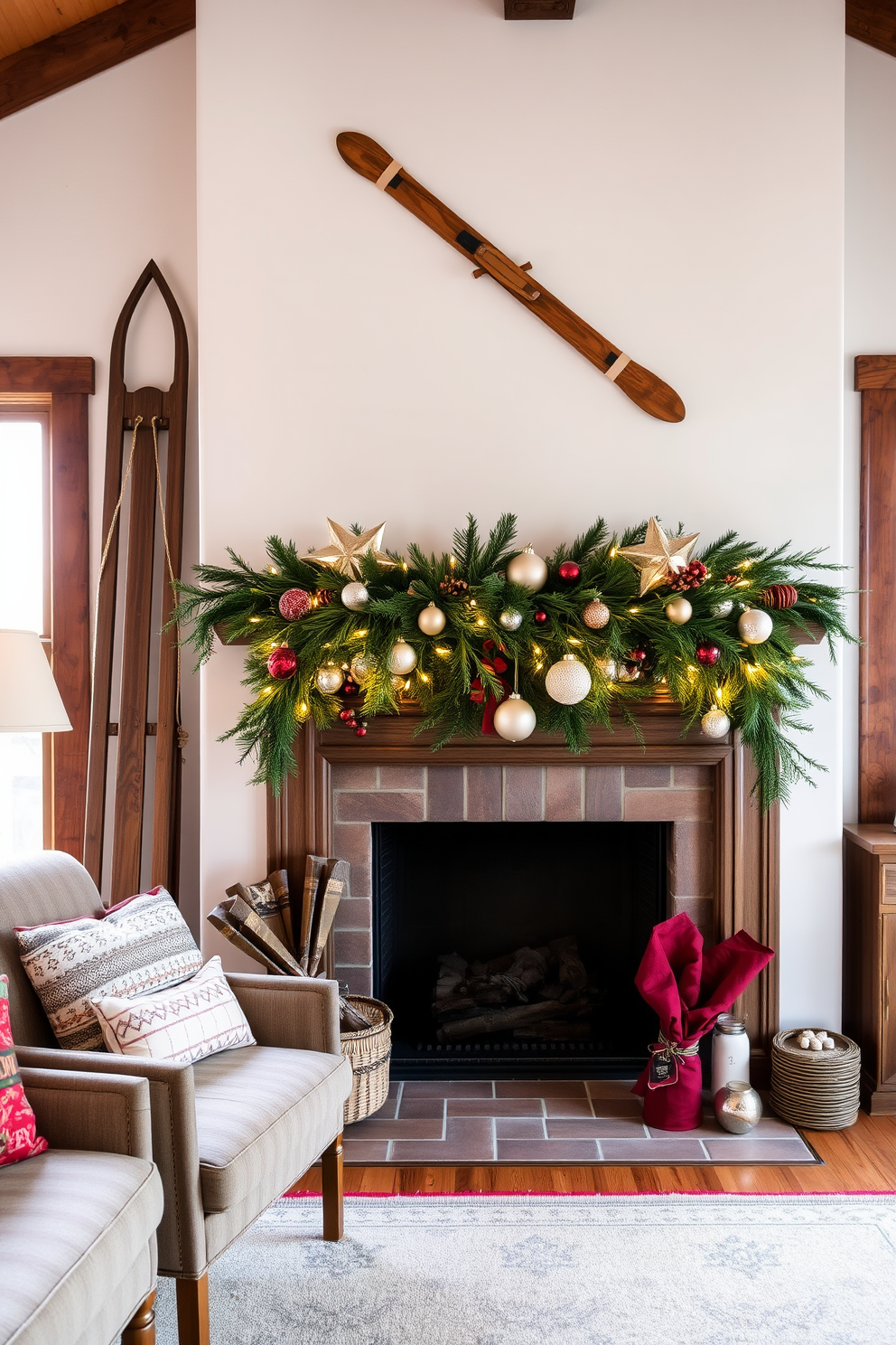 Mantel Christmas Decorating Ideas 20