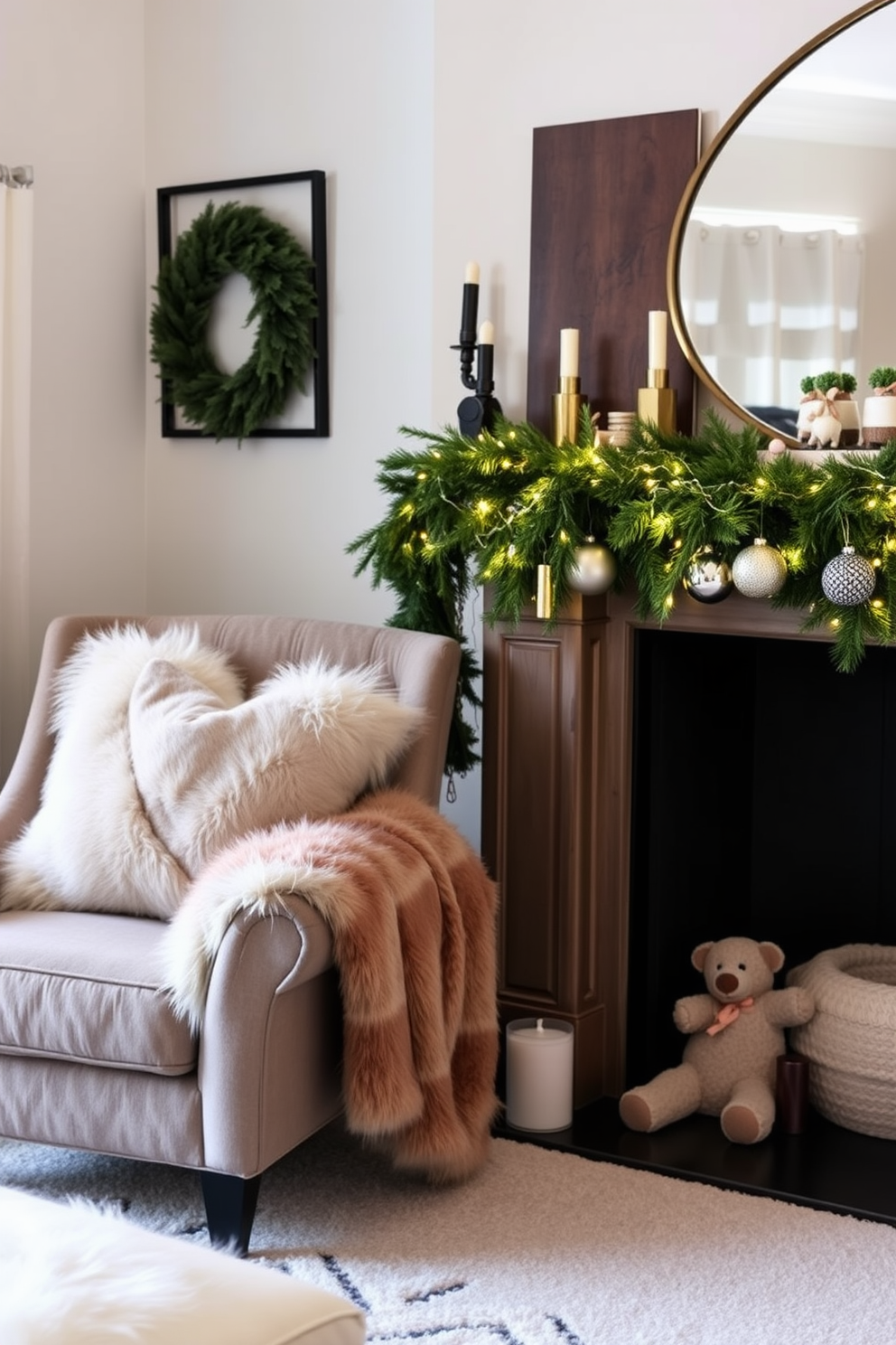 Mantel Christmas Decorating Ideas 26