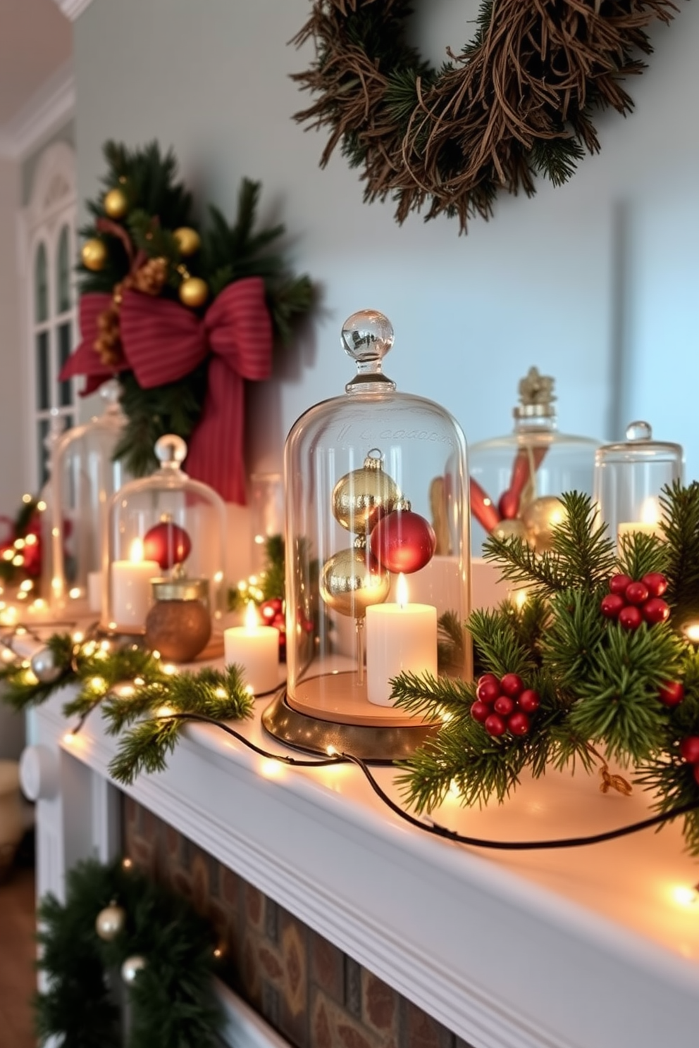 Mantel Christmas Decorating Ideas 4