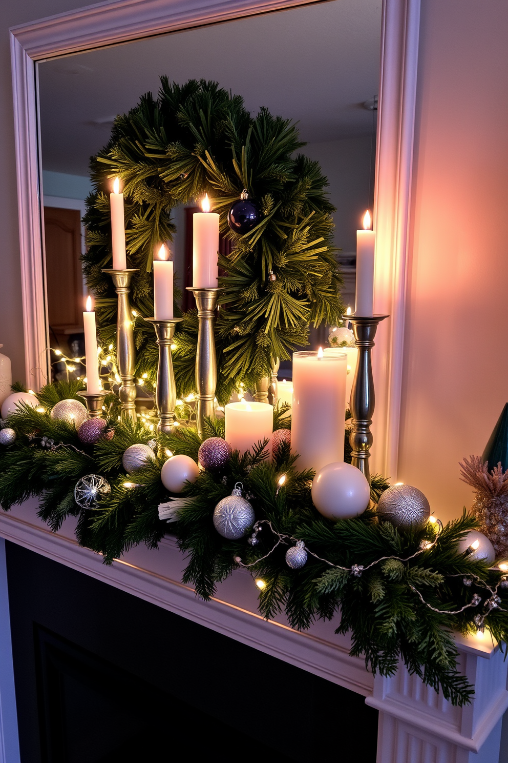 Mantel Christmas Decorating Ideas 5