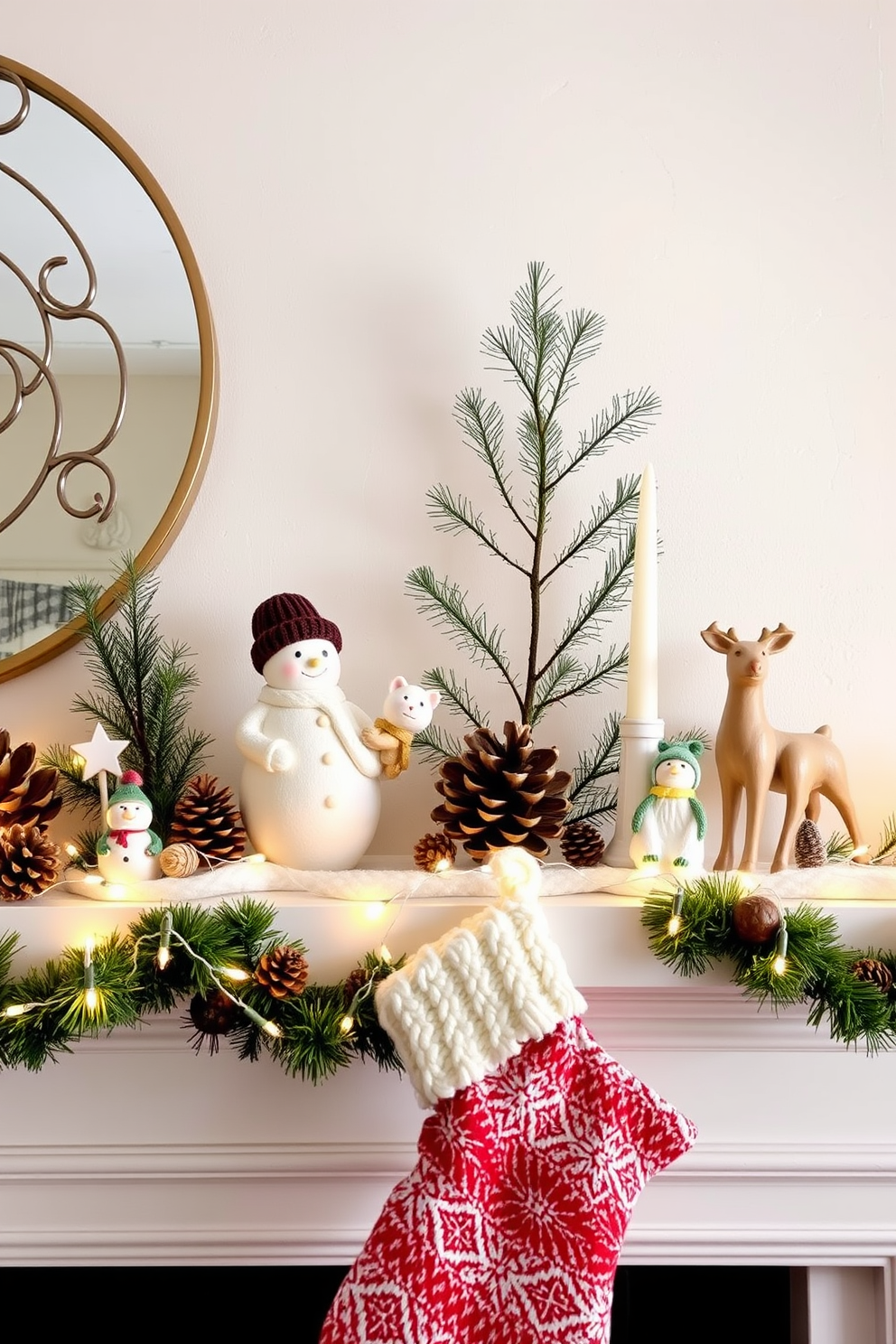 Mantel Christmas Decorating Ideas 6