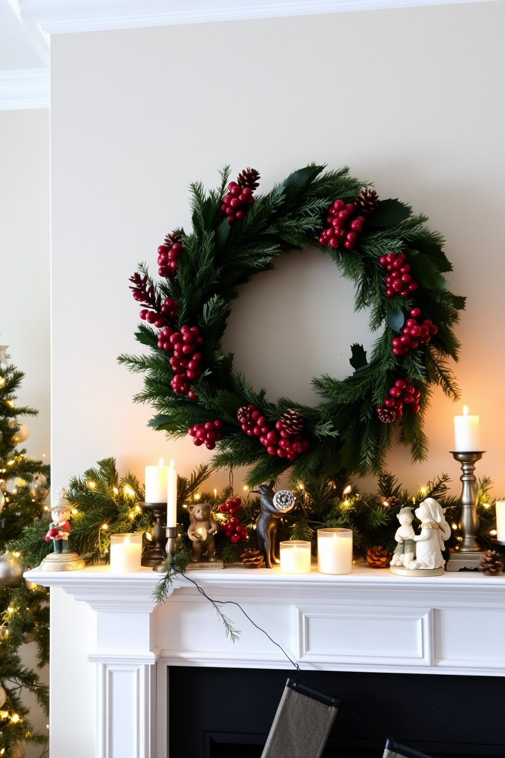 Mantel Christmas Decorating Ideas 8