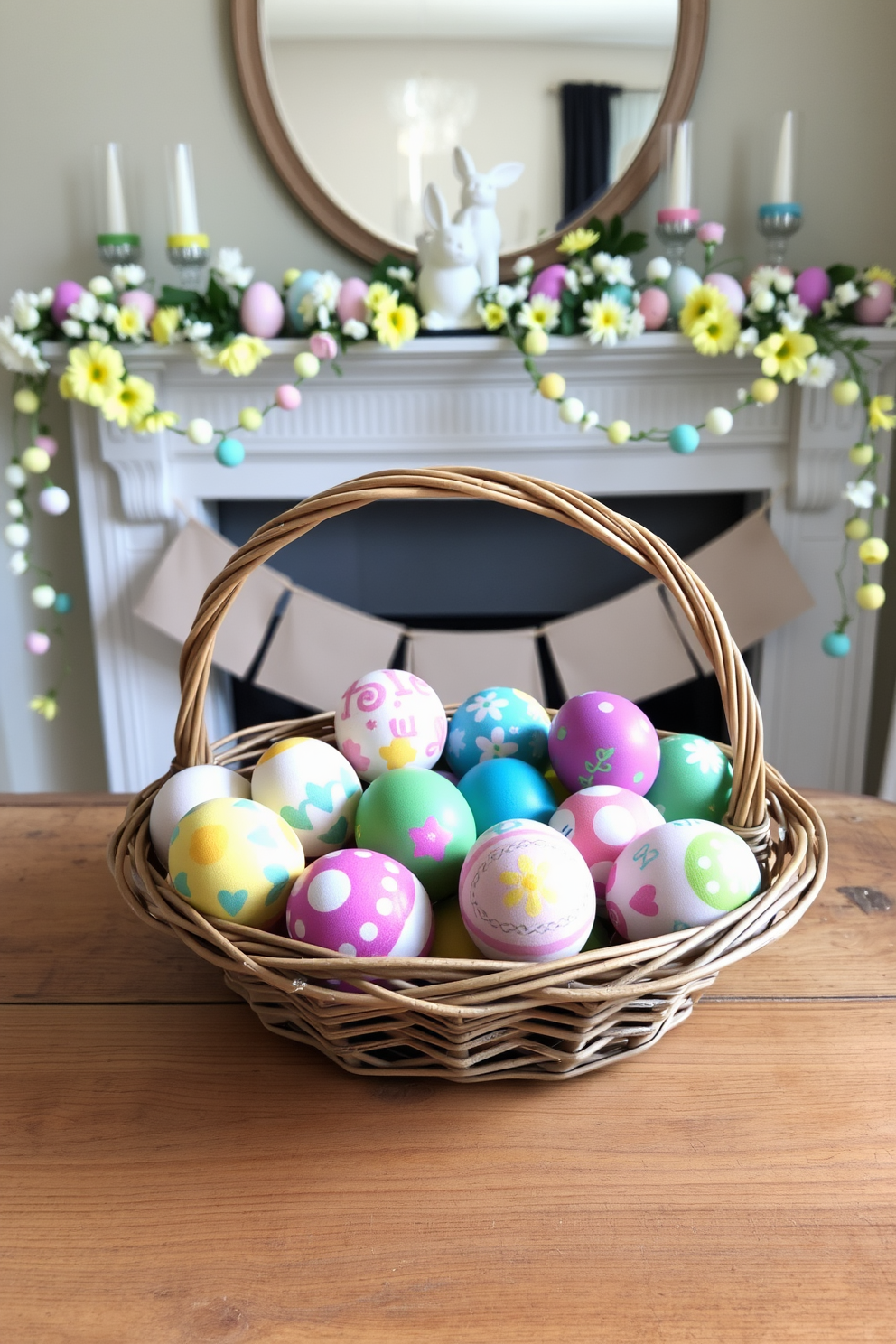 Mantel Easter Decorating Ideas 11