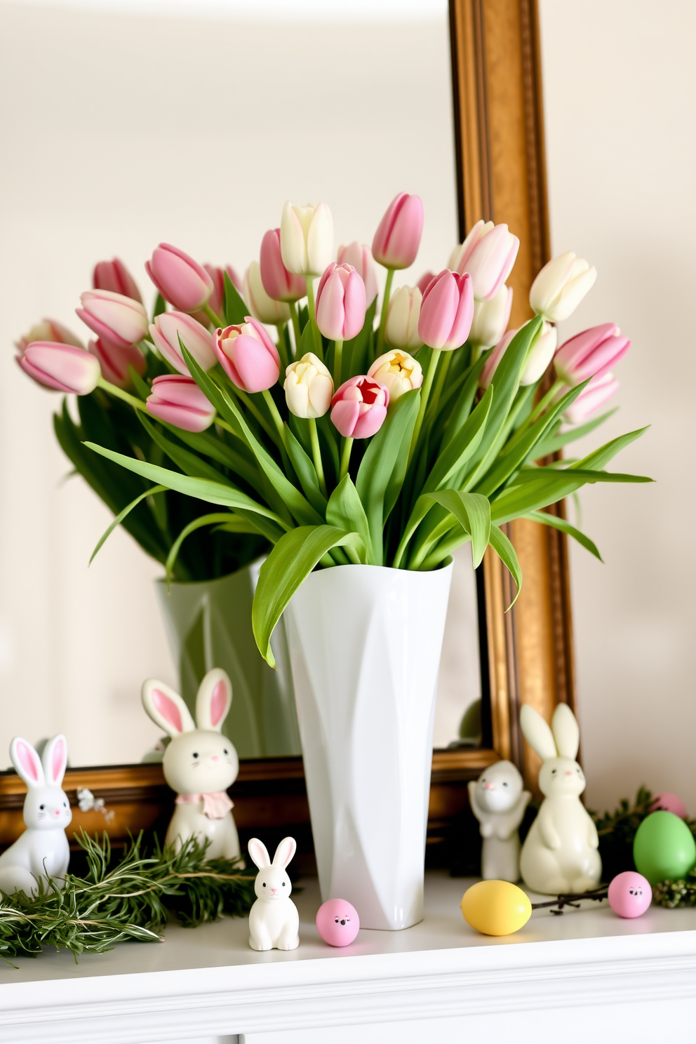 Mantel Easter Decorating Ideas 16