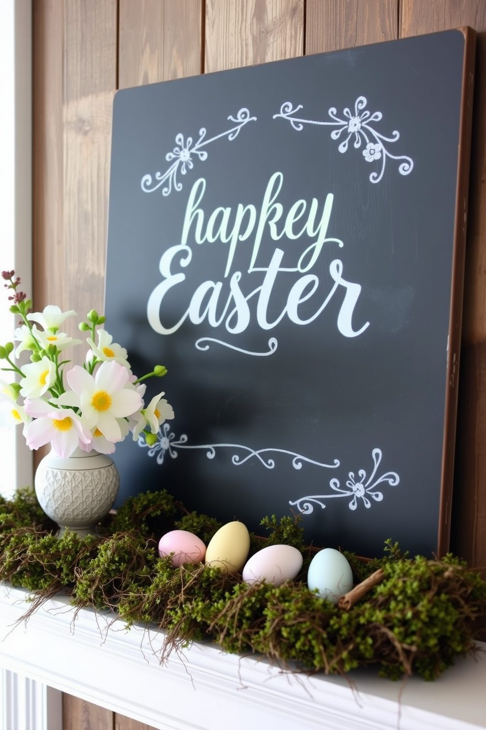 Mantel Easter Decorating Ideas 18