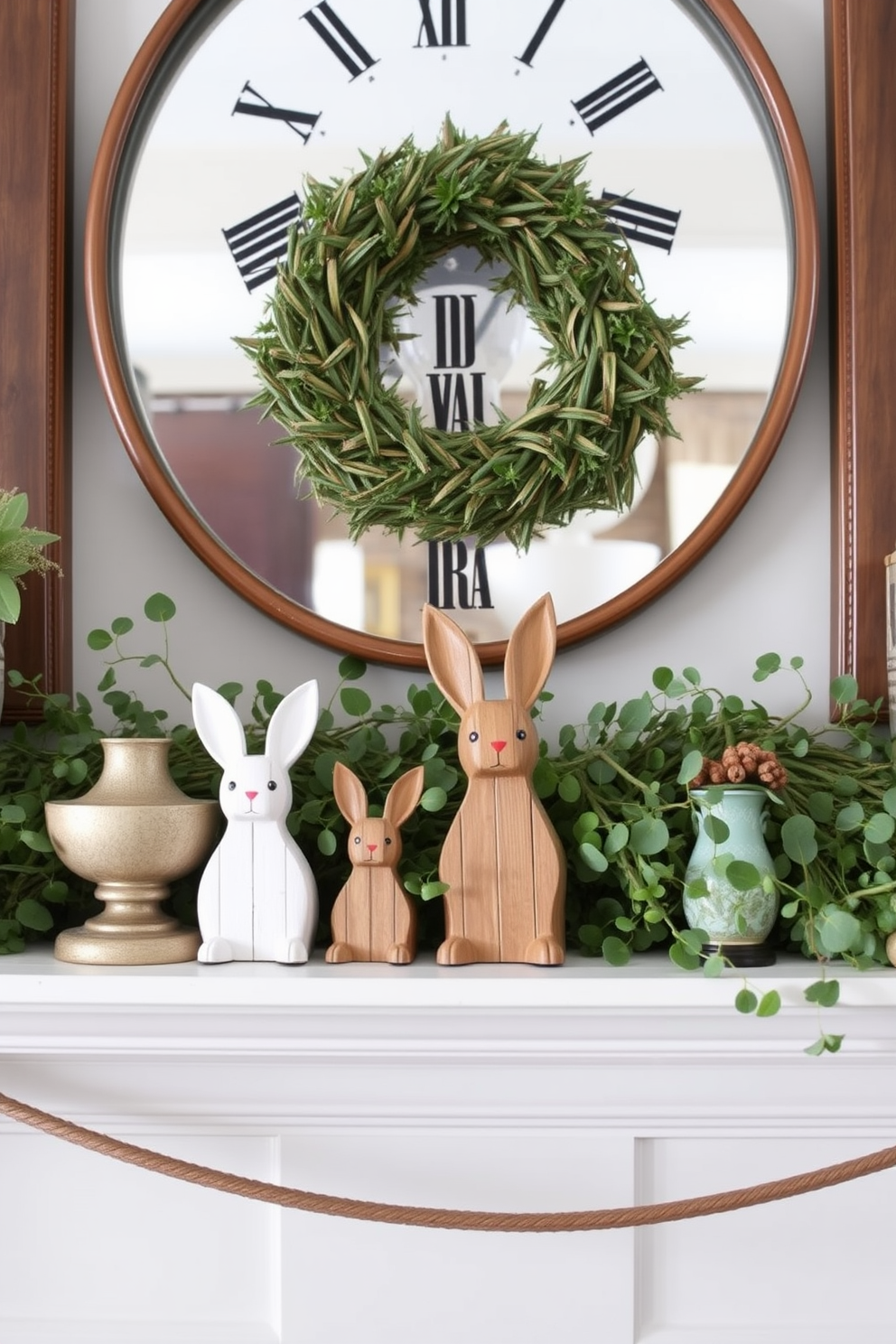 Mantel Easter Decorating Ideas 2