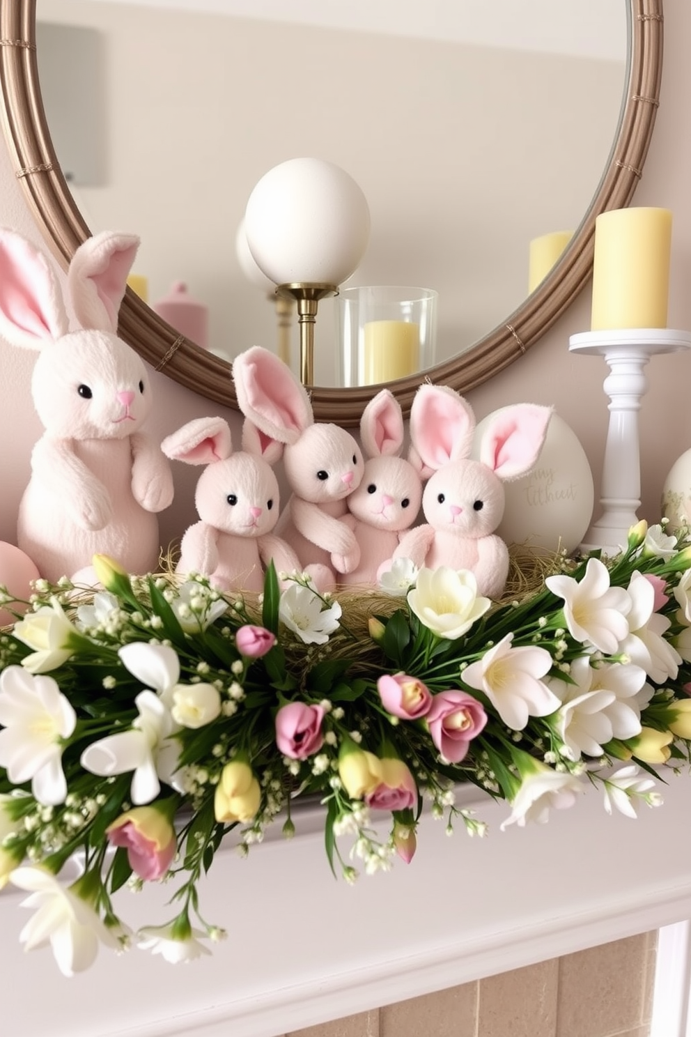 Mantel Easter Decorating Ideas 30