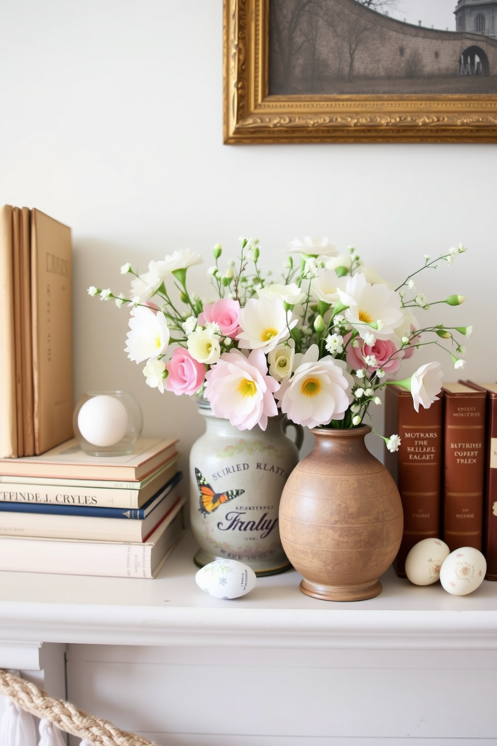 Mantel Easter Decorating Ideas 4