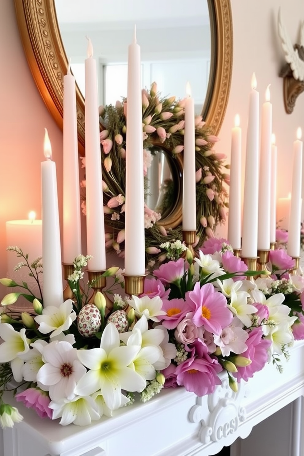 Mantel Easter Decorating Ideas 6