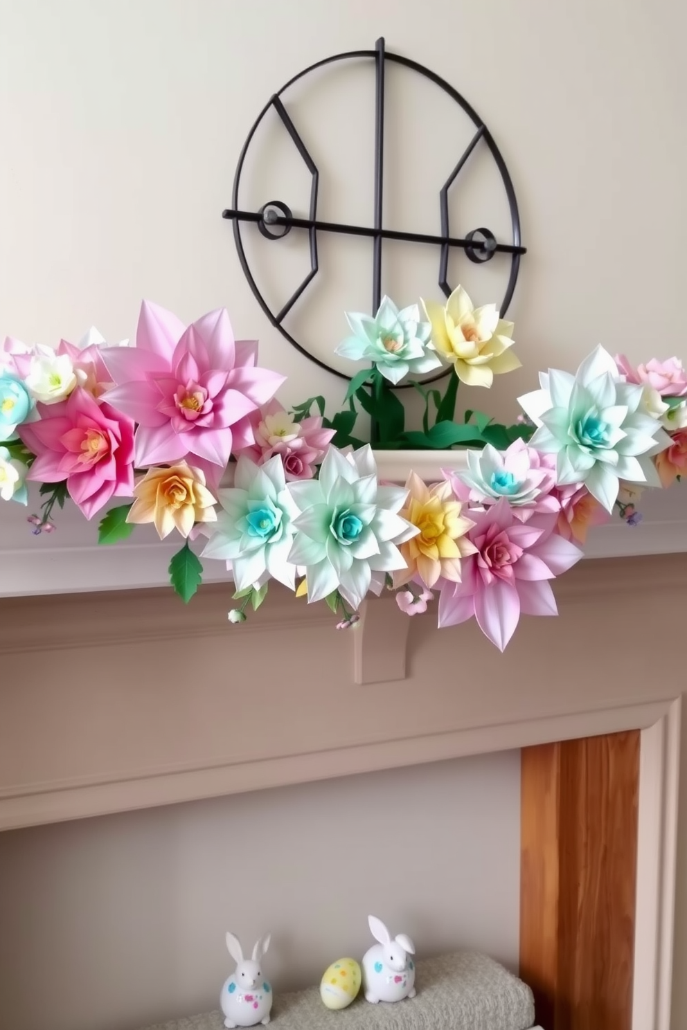 Mantel Easter Decorating Ideas 9