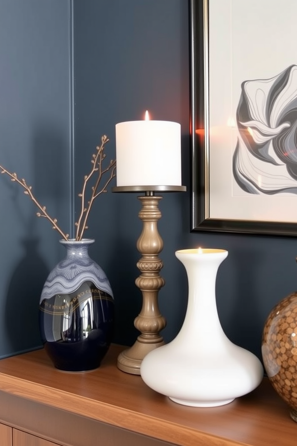 Mantel Hanukkah Decorating Ideas 24