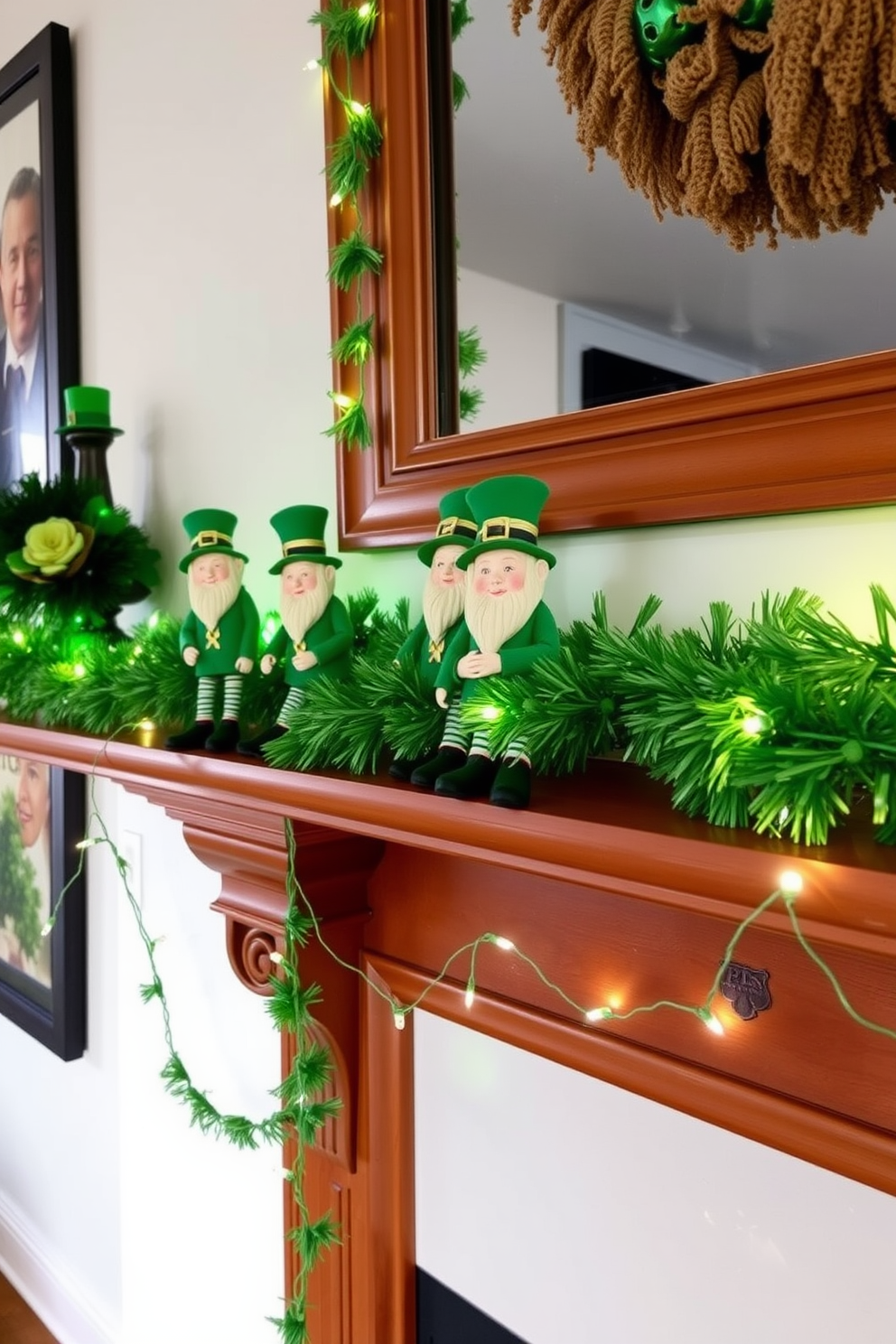 Mantel St Patricks Day Decorating Ideas 10