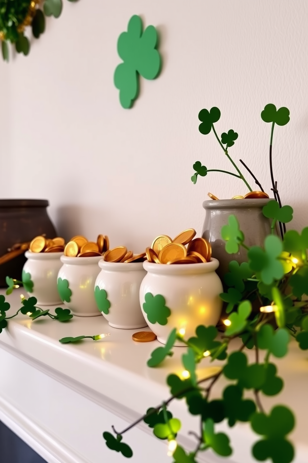 Mantel St Patricks Day Decorating Ideas 12