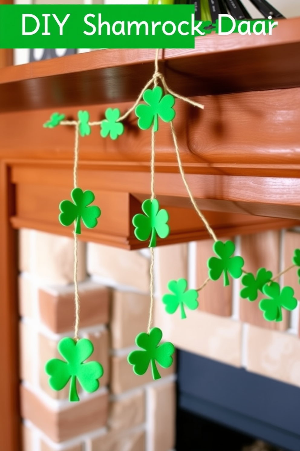 Mantel St Patricks Day Decorating Ideas 21