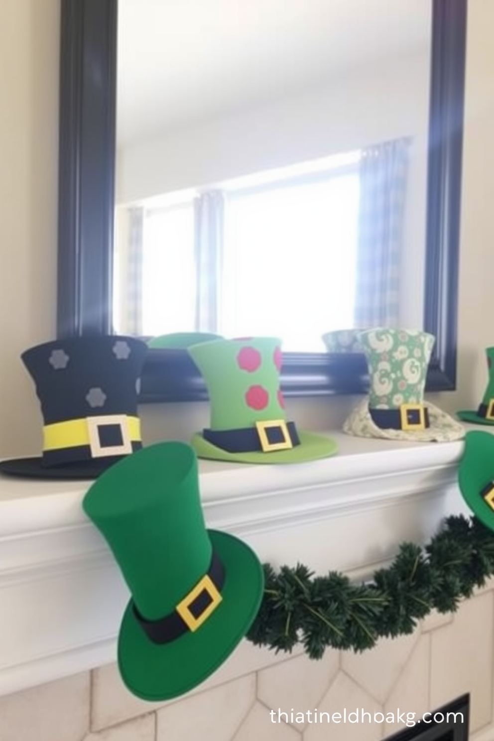 Mantel St Patricks Day Decorating Ideas 28