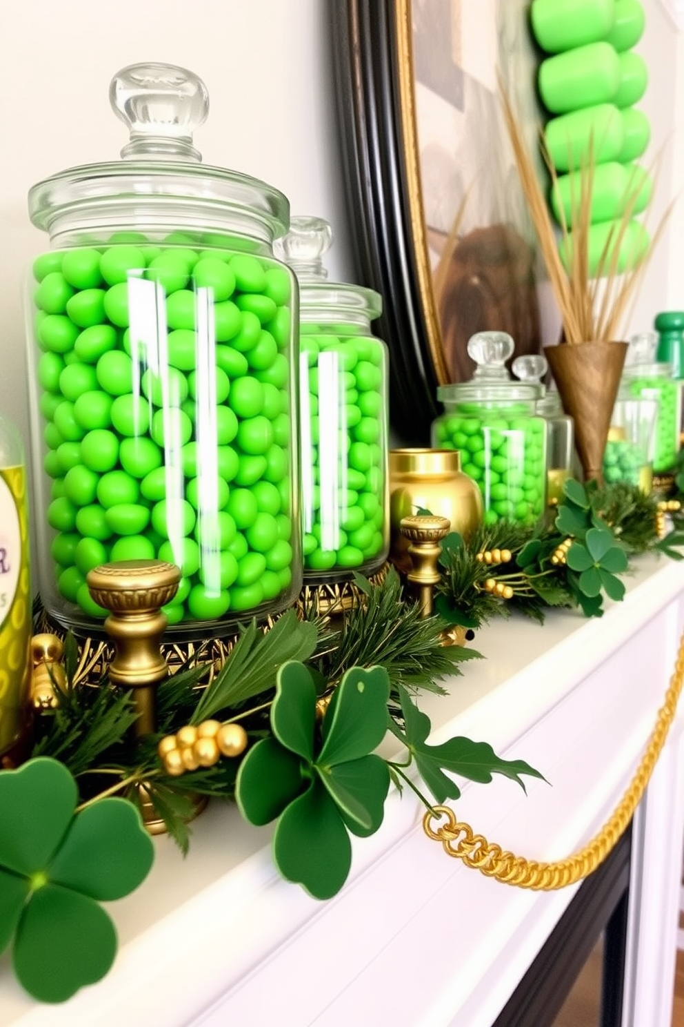 Mantel St Patricks Day Decorating Ideas 7