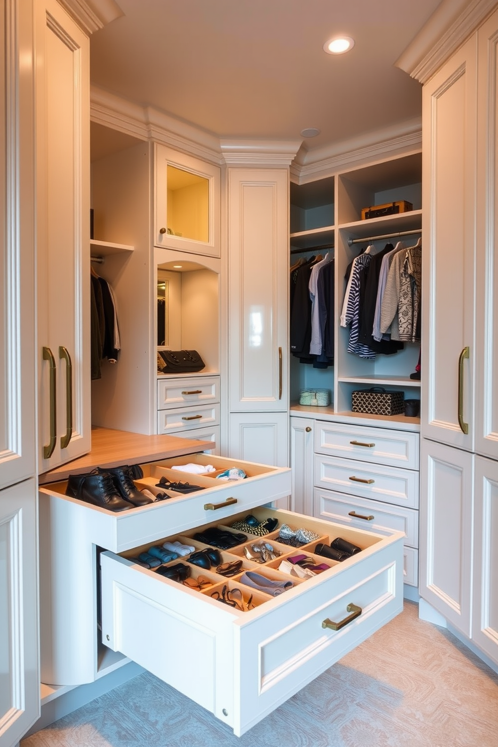 Master Bedroom Walk In Closet Design Ideas 12