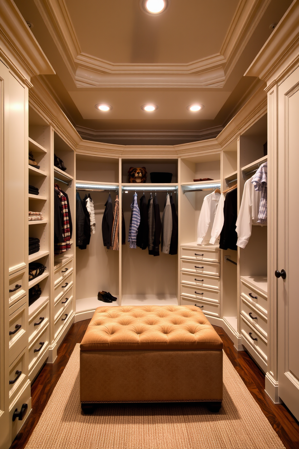 Master Bedroom Walk In Closet Design Ideas 17