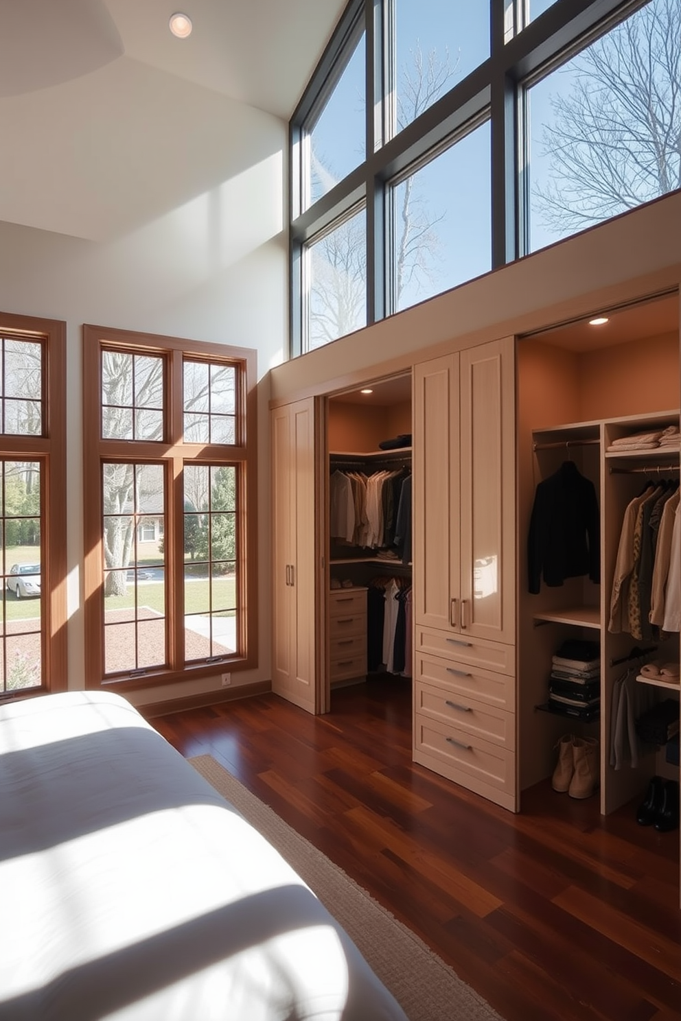 Master Bedroom Walk In Closet Design Ideas 25