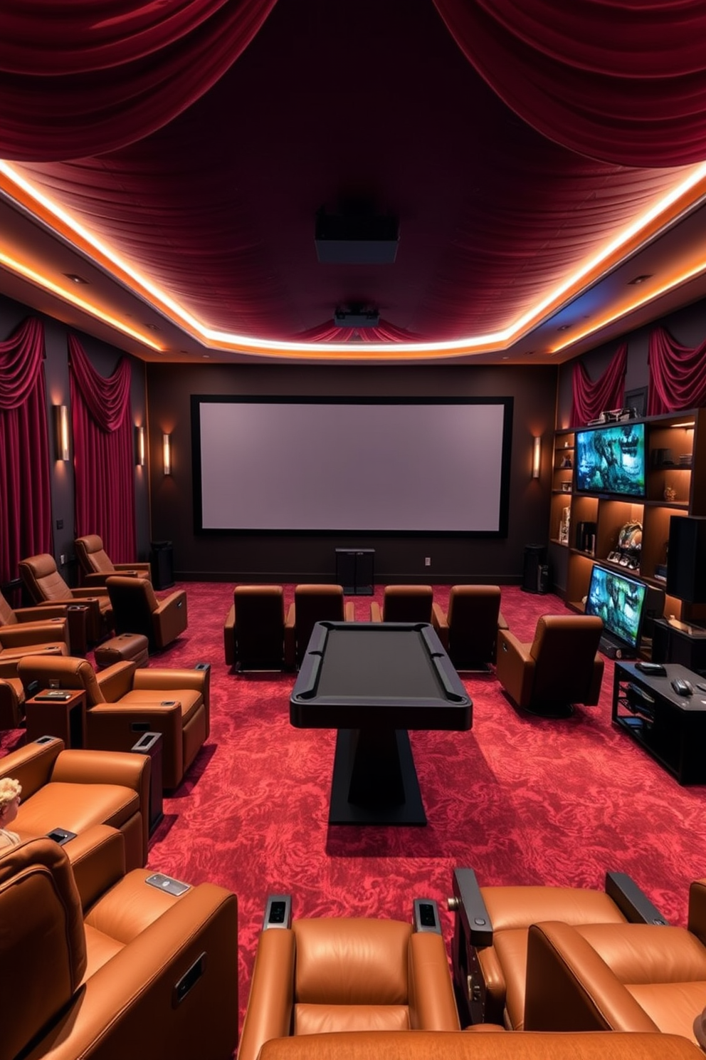 Media Game Room Design Ideas 12