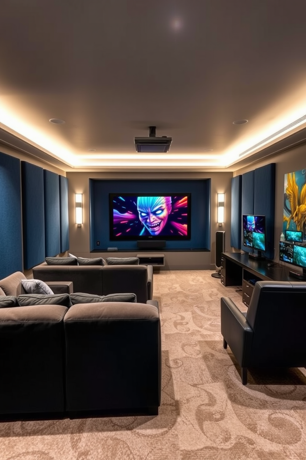 Media Game Room Design Ideas 15