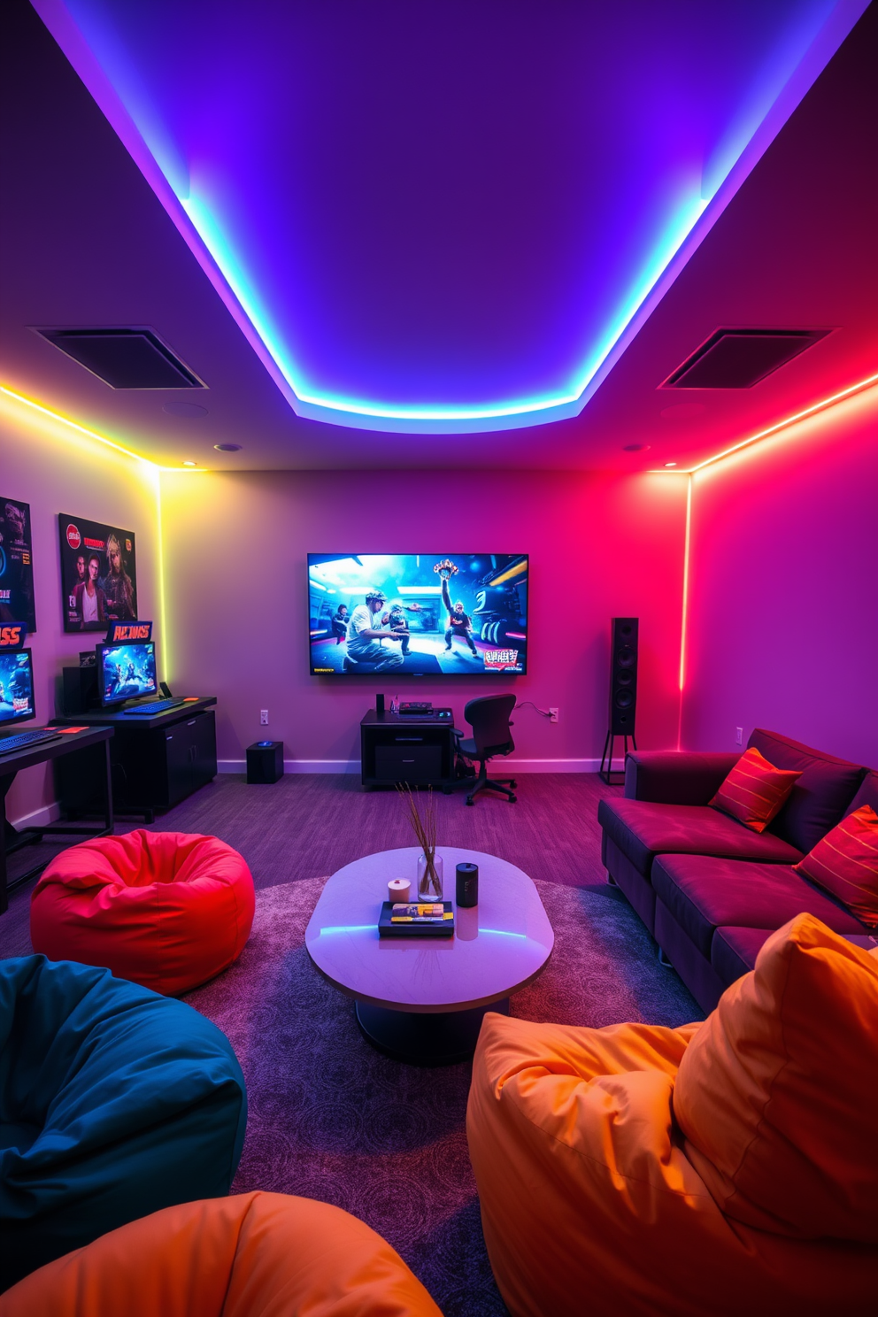 Media Game Room Design Ideas 16