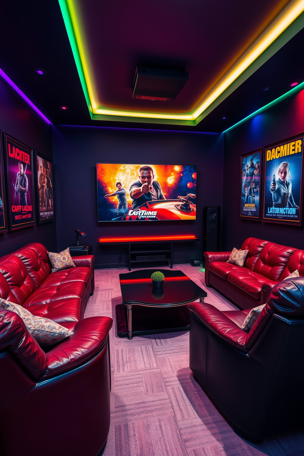 Media Game Room Design Ideas 18