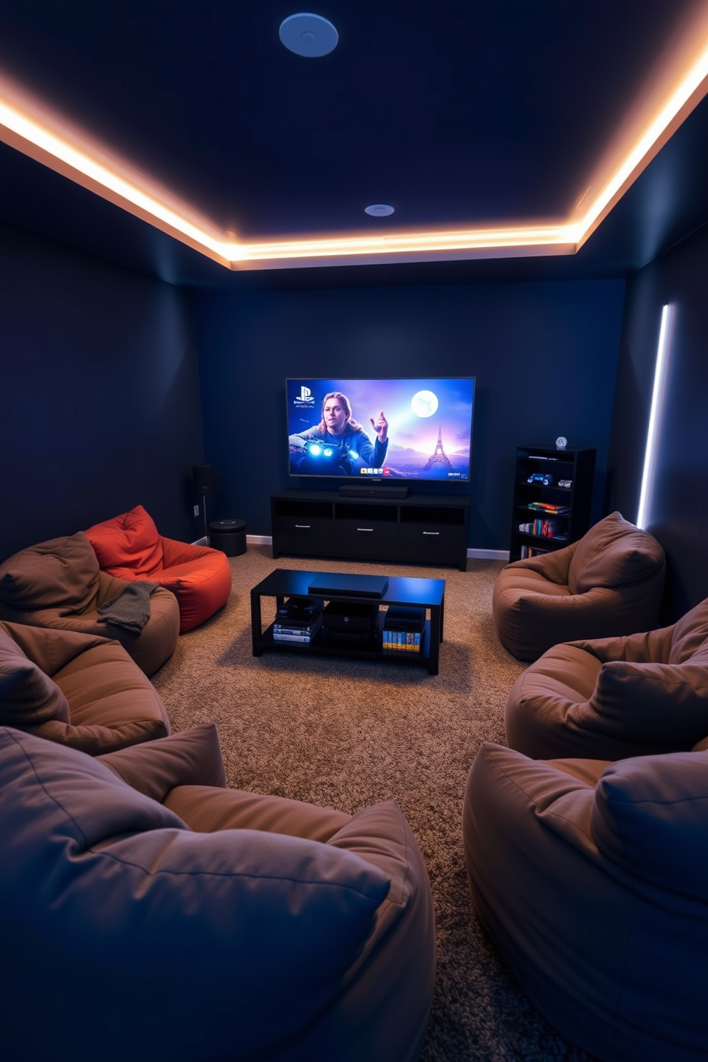 Media Game Room Design Ideas 19