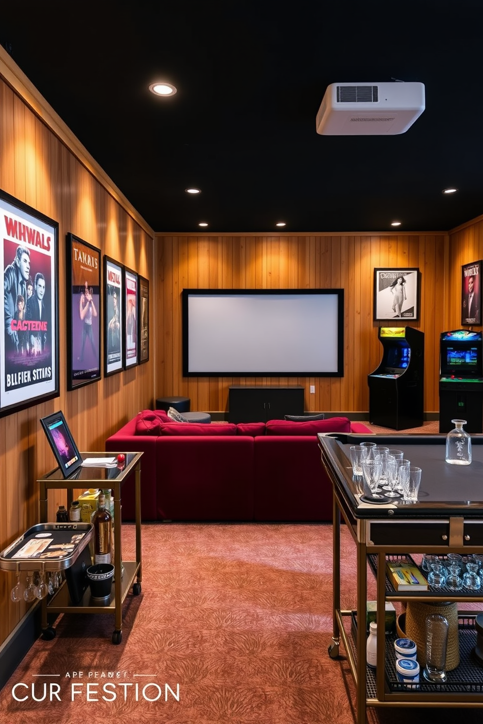 Media Game Room Design Ideas 24