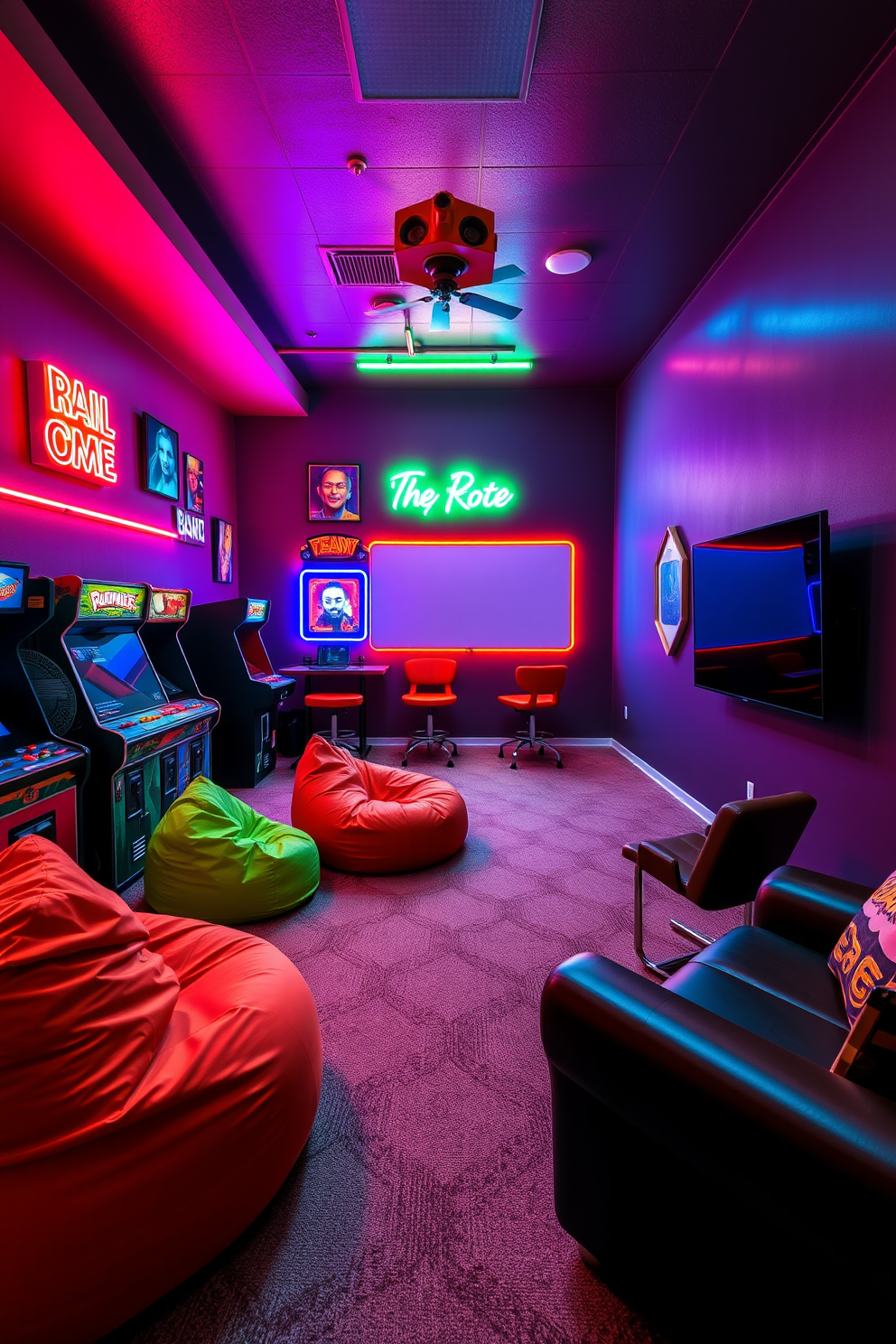 Media Game Room Design Ideas 3