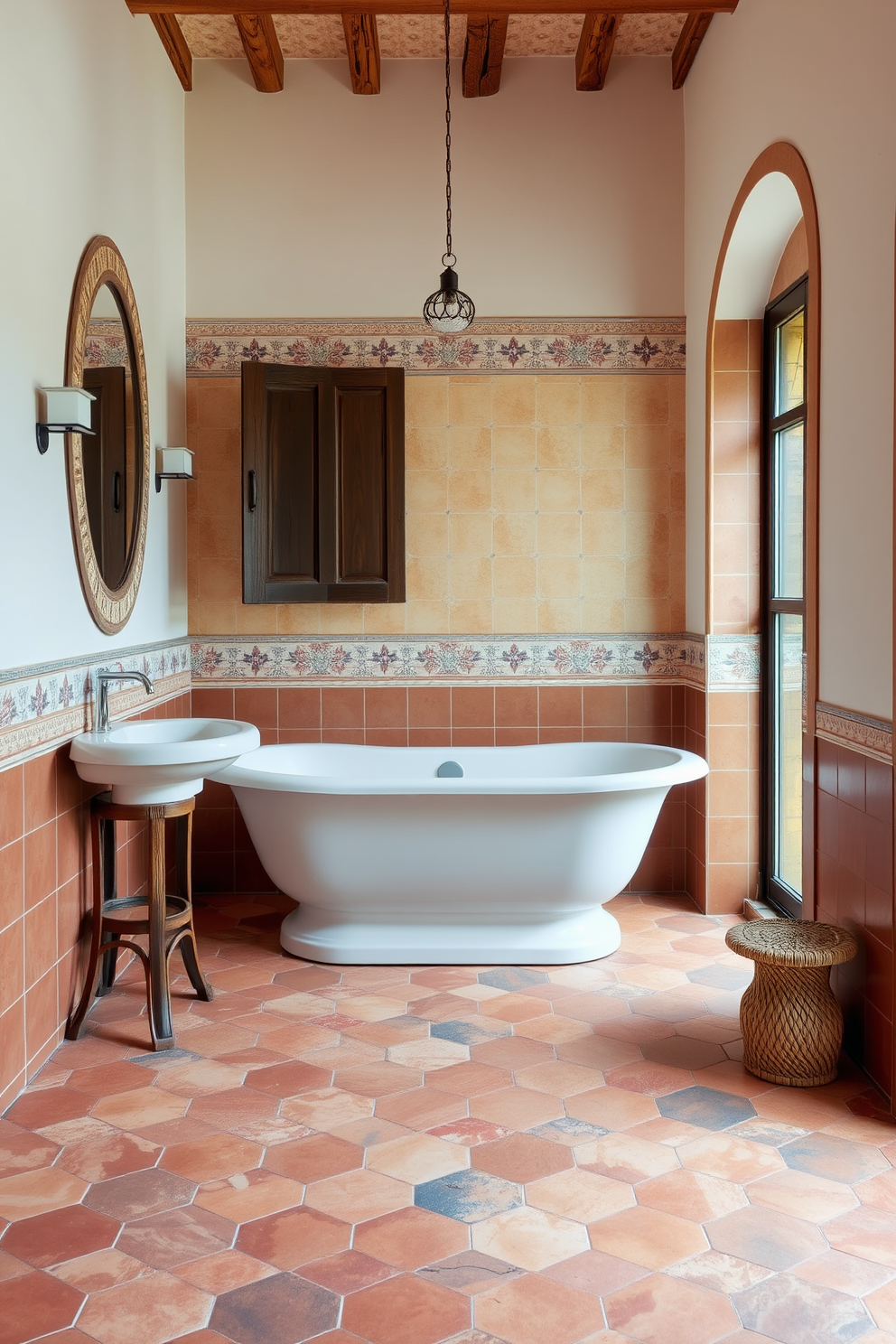 Mediterranean Bathroom Design Ideas 1