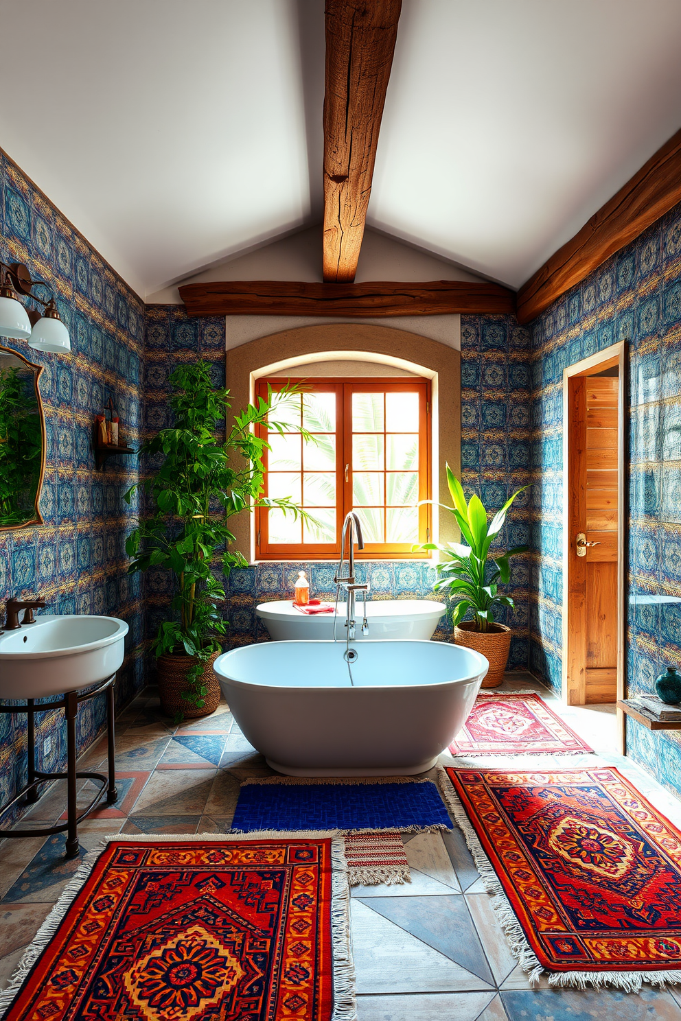 Mediterranean Bathroom Design Ideas 25