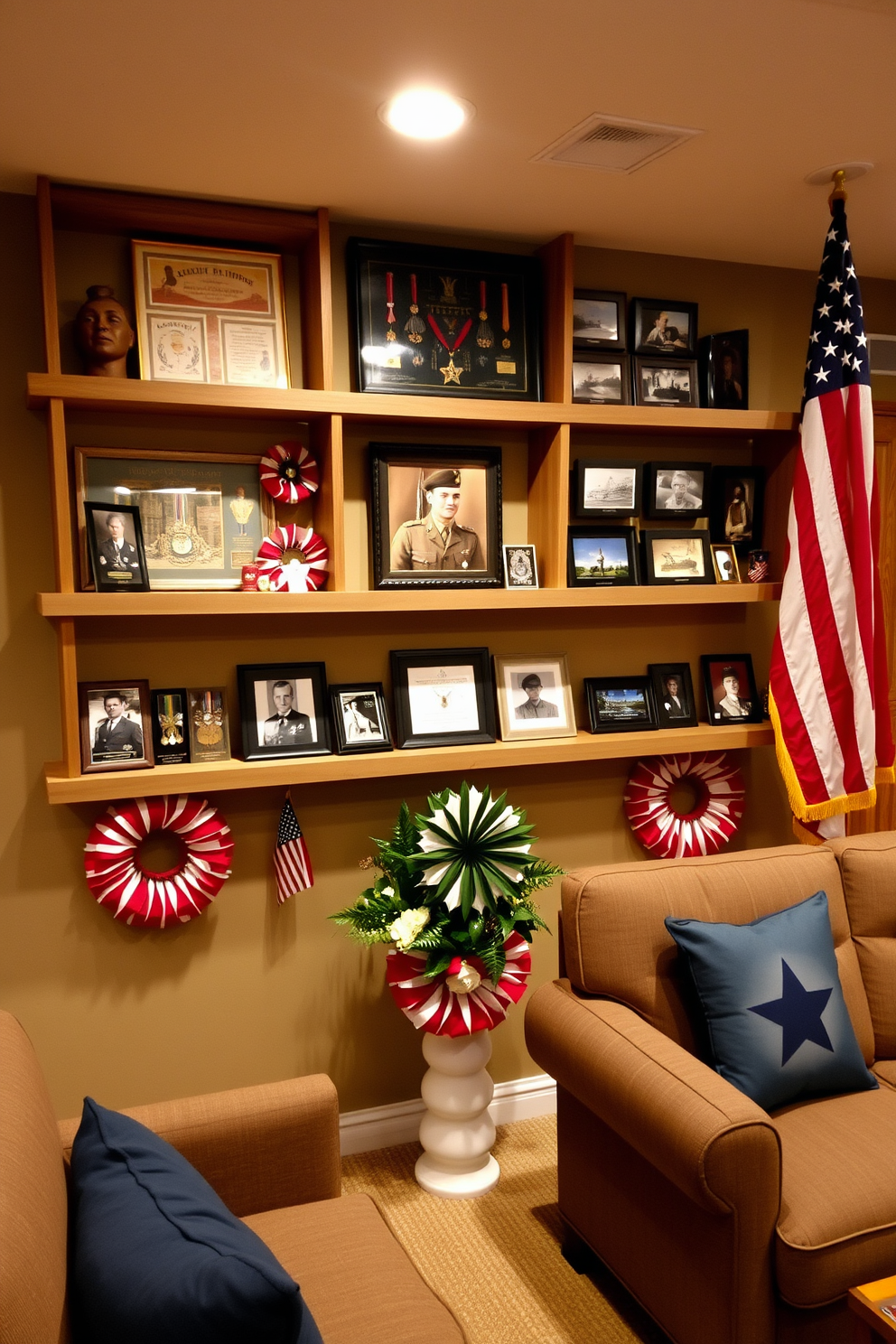 Memorial Day Basement Decorating Ideas 24