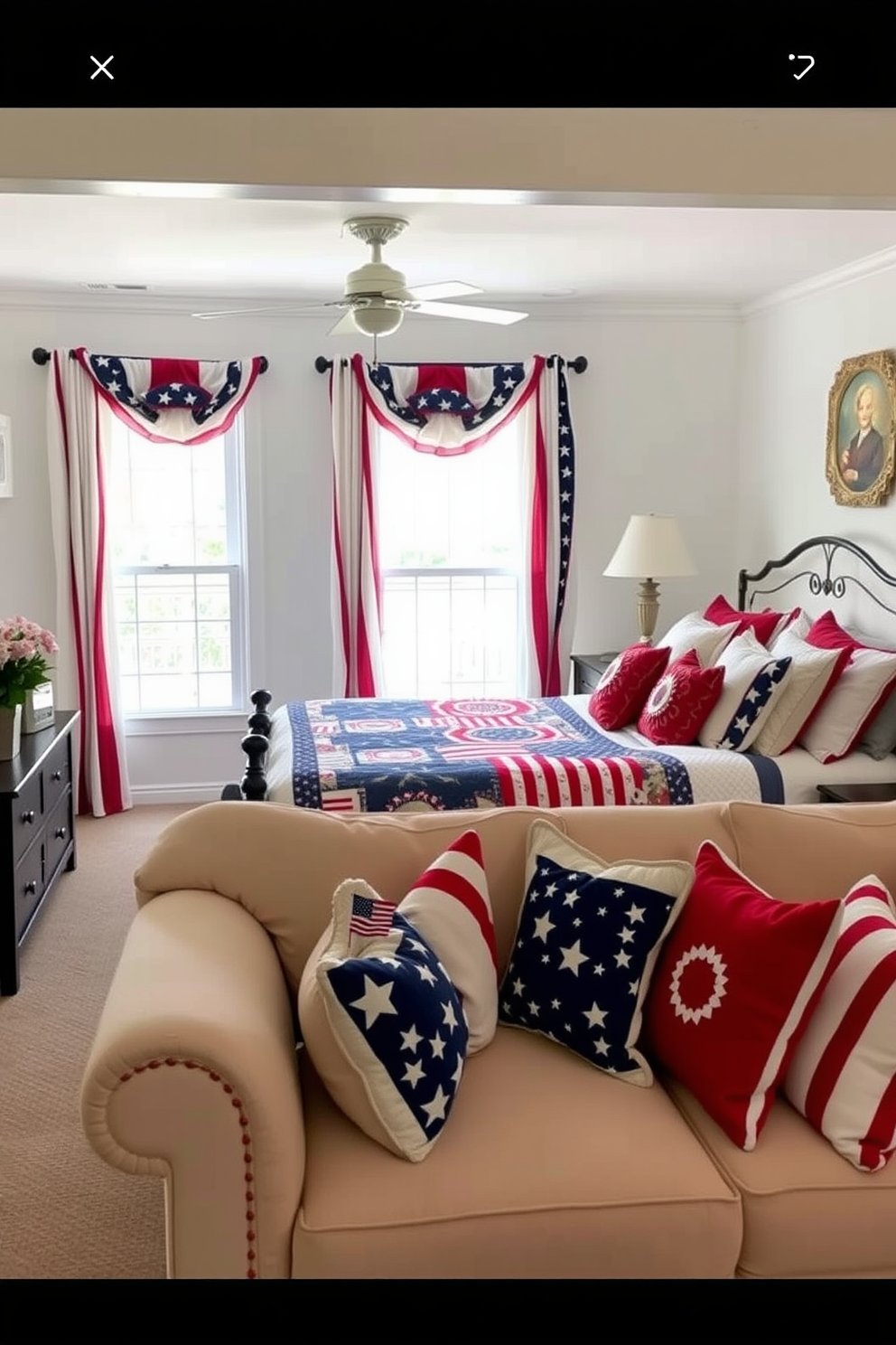 Memorial Day Bedroom Decorating Ideas 26