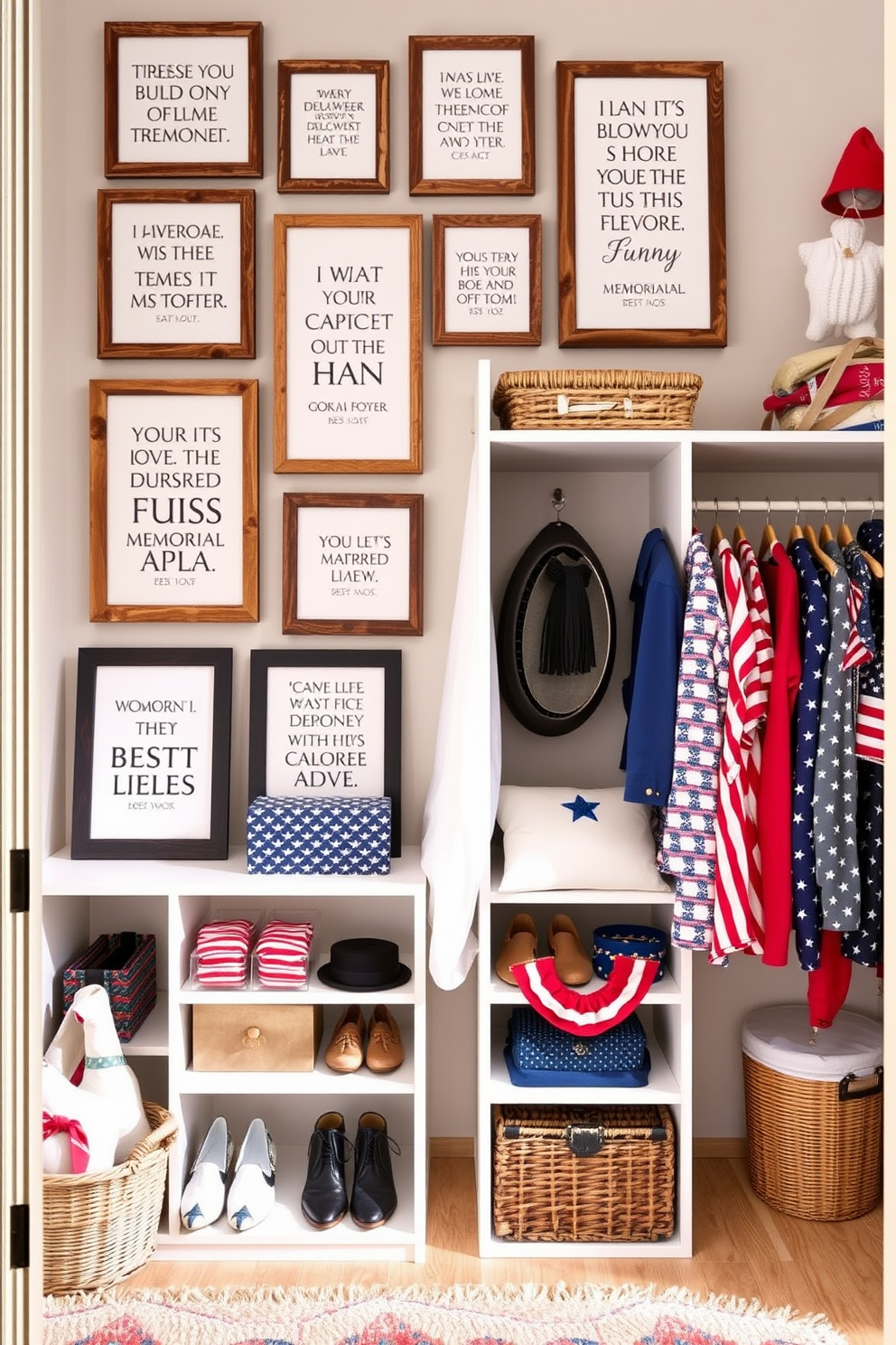 Memorial Day Closet Decorating Ideas 7