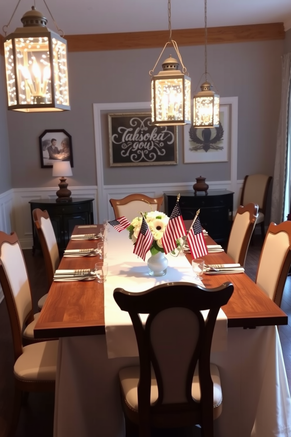 Memorial Day Dining Room Decorating Ideas 11