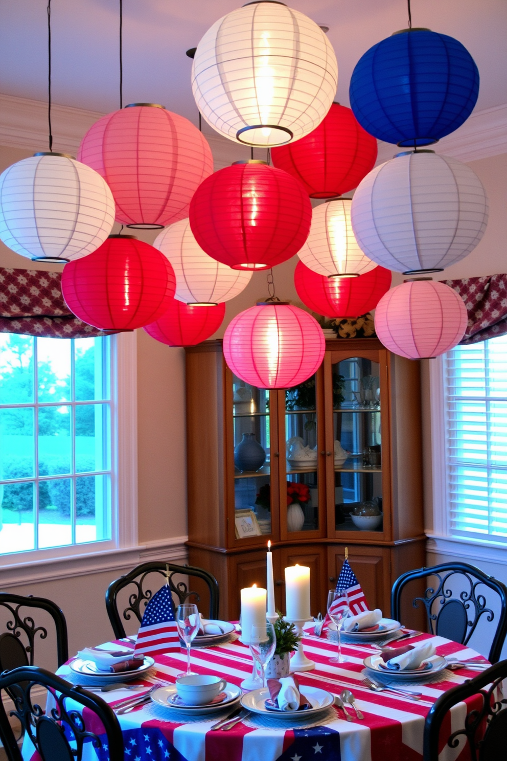 Memorial Day Dining Room Decorating Ideas 26